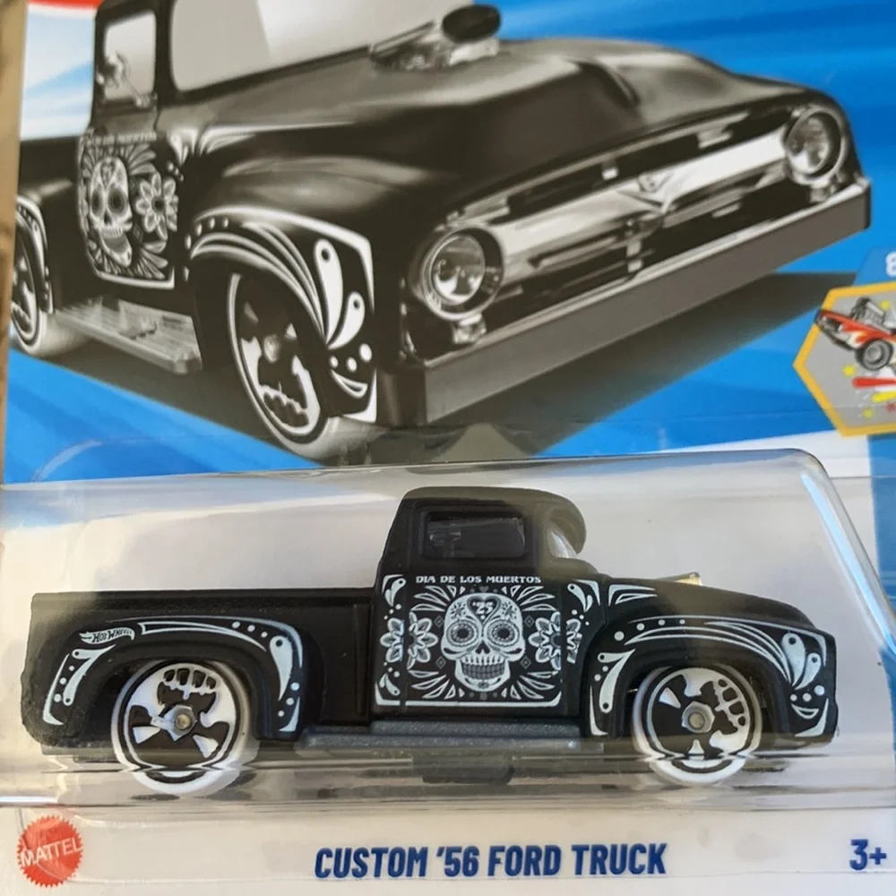 Custom 56 Ford Truck 1956 Pick Up Day of Dead Hot Wheels DIA DE LOS MUERTOS 2025